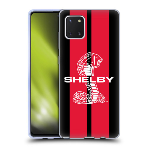 Shelby Car Graphics Red Soft Gel Case for Samsung Galaxy Note10 Lite
