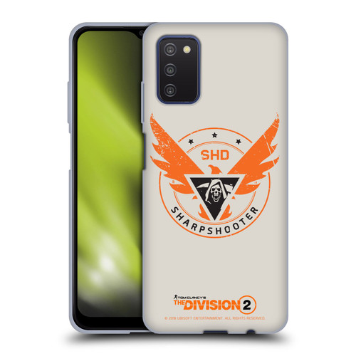 Tom Clancy's The Division 2 Logo Art Sharpshooter Soft Gel Case for Samsung Galaxy A03s (2021)