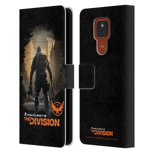 Tom Clancy's The Division Key Art Character 2 Leather Book Wallet Case Cover For Motorola Moto E7 Plus