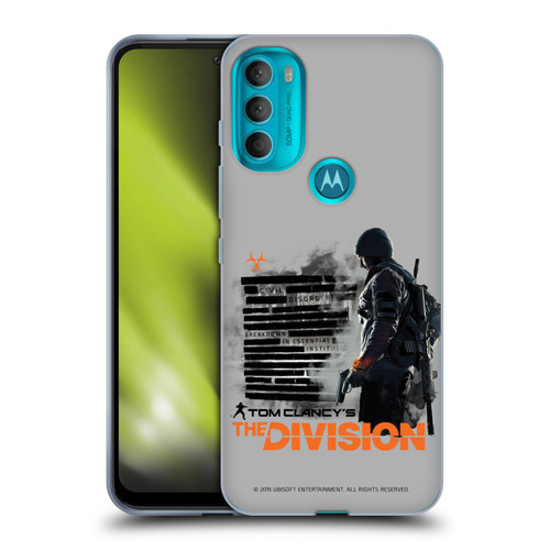 Tom Clancy's The Division Key Art Character Soft Gel Case for Motorola Moto G71 5G