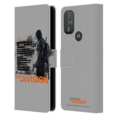 Tom Clancy's The Division Key Art Character Leather Book Wallet Case Cover For Motorola Moto G10 / Moto G20 / Moto G30