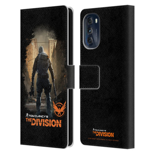 Tom Clancy's The Division Key Art Character 2 Leather Book Wallet Case Cover For Motorola Moto G (2022)