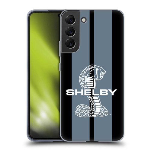Shelby Car Graphics Gray Soft Gel Case for Samsung Galaxy S22+ 5G