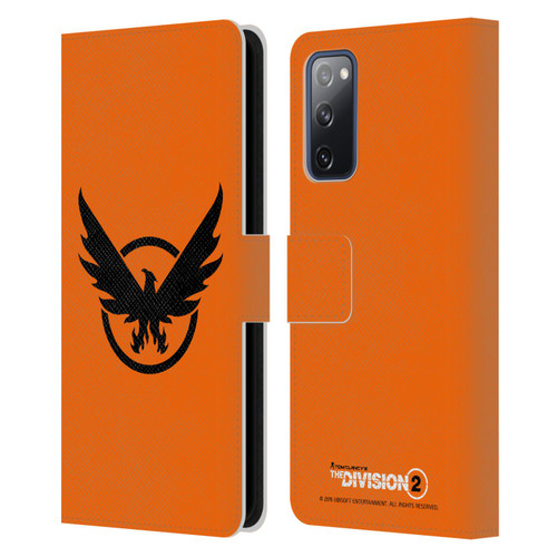 Tom Clancy's The Division 2 Logo Art Phoenix 2 Leather Book Wallet Case Cover For Samsung Galaxy S20 FE / 5G