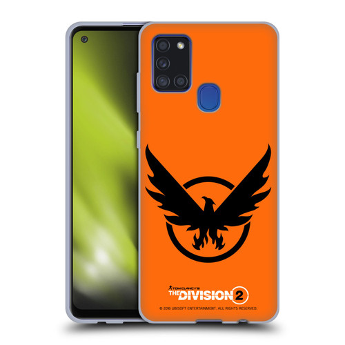 Tom Clancy's The Division 2 Logo Art Phoenix 2 Soft Gel Case for Samsung Galaxy A21s (2020)