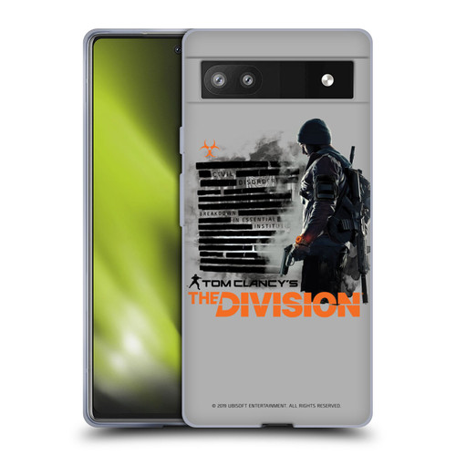 Tom Clancy's The Division Key Art Character Soft Gel Case for Google Pixel 6a
