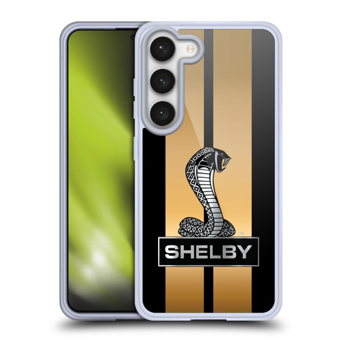 Shelby Car Graphics Gold Soft Gel Case for Samsung Galaxy S23 5G
