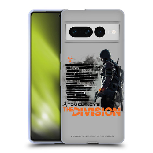 Tom Clancy's The Division Key Art Character Soft Gel Case for Google Pixel 7 Pro