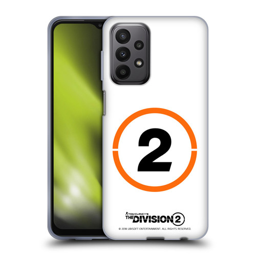 Tom Clancy's The Division 2 Logo Art Ring 2 Soft Gel Case for Samsung Galaxy A23 / 5G (2022)