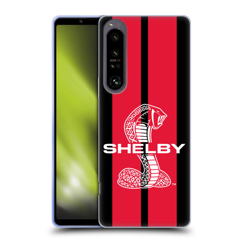 Shelby Car Graphics Red Soft Gel Case for Sony Xperia 1 IV