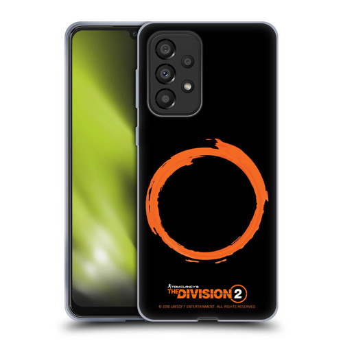 Tom Clancy's The Division 2 Logo Art Ring Soft Gel Case for Samsung Galaxy A33 5G (2022)