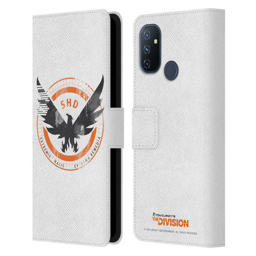 Tom Clancy's The Division Key Art Logo White Leather Book Wallet Case Cover For OnePlus Nord N100