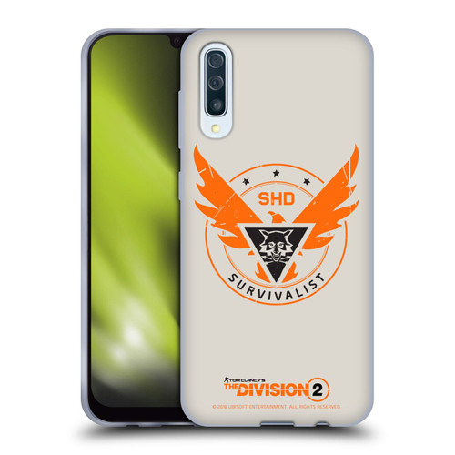 Tom Clancy's The Division 2 Logo Art Survivalist Soft Gel Case for Samsung Galaxy A50/A30s (2019)