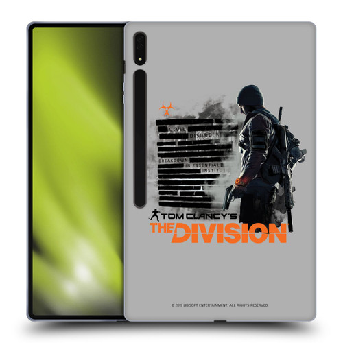 Tom Clancy's The Division Key Art Character Soft Gel Case for Samsung Galaxy Tab S8 Ultra
