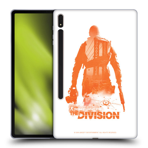 Tom Clancy's The Division Key Art Character 3 Soft Gel Case for Samsung Galaxy Tab S8 Plus