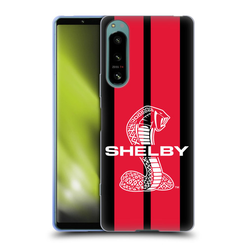 Shelby Car Graphics Red Soft Gel Case for Sony Xperia 5 IV