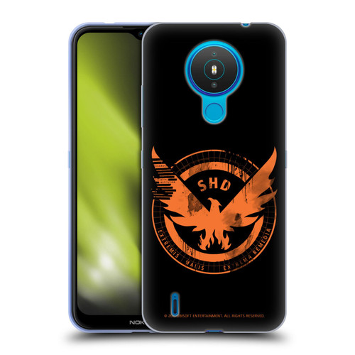 Tom Clancy's The Division Key Art Logo Black Soft Gel Case for Nokia 1.4