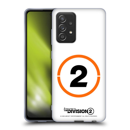Tom Clancy's The Division 2 Logo Art Ring 2 Soft Gel Case for Samsung Galaxy A52 / A52s / 5G (2021)
