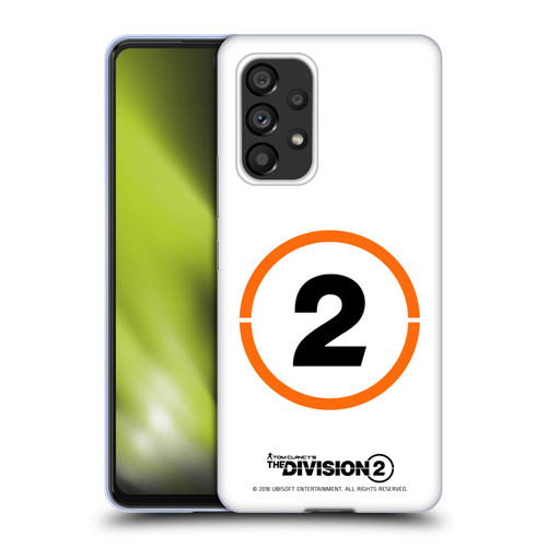 Tom Clancy's The Division 2 Logo Art Ring 2 Soft Gel Case for Samsung Galaxy A53 5G (2022)