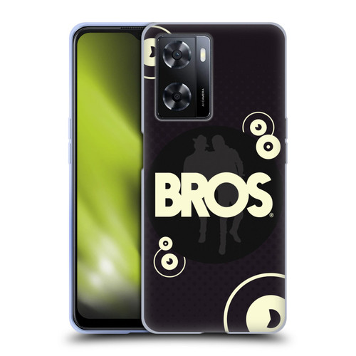 BROS Logo Art Retro Soft Gel Case for OPPO A57s