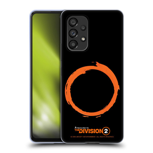 Tom Clancy's The Division 2 Logo Art Ring Soft Gel Case for Samsung Galaxy A53 5G (2022)