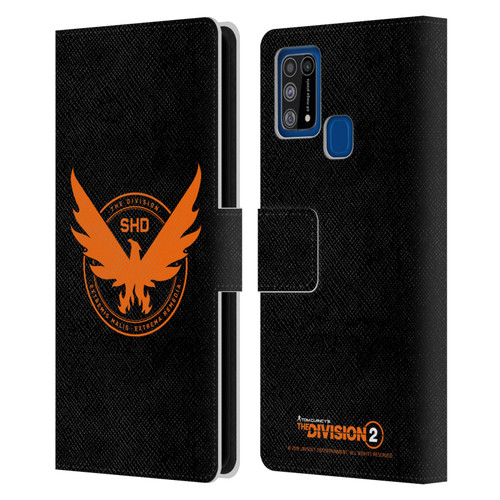 Tom Clancy's The Division 2 Logo Art Phoenix Leather Book Wallet Case Cover For Samsung Galaxy M31 (2020)