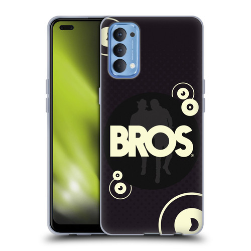 BROS Logo Art Retro Soft Gel Case for OPPO Reno 4 5G