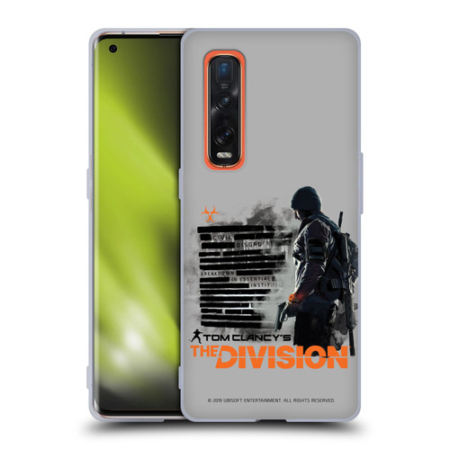 Tom Clancy's The Division Key Art Character Soft Gel Case for OPPO Find X2 Pro 5G
