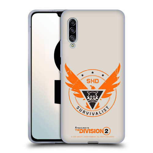 Tom Clancy's The Division 2 Logo Art Survivalist Soft Gel Case for Samsung Galaxy A90 5G (2019)