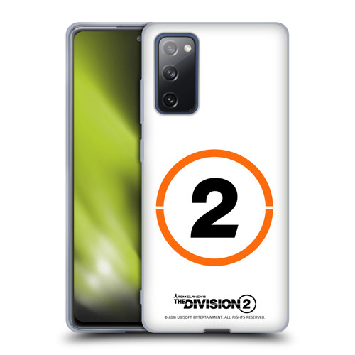 Tom Clancy's The Division 2 Logo Art Ring 2 Soft Gel Case for Samsung Galaxy S20 FE / 5G