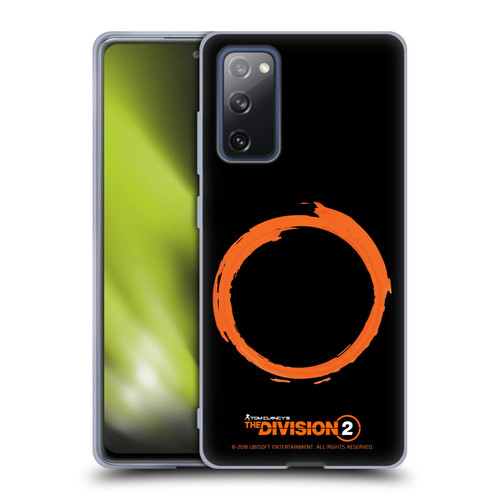 Tom Clancy's The Division 2 Logo Art Ring Soft Gel Case for Samsung Galaxy S20 FE / 5G