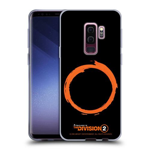 Tom Clancy's The Division 2 Logo Art Ring Soft Gel Case for Samsung Galaxy S9+ / S9 Plus