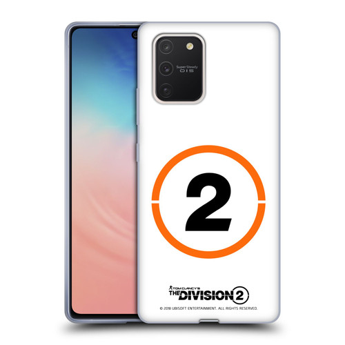 Tom Clancy's The Division 2 Logo Art Ring 2 Soft Gel Case for Samsung Galaxy S10 Lite