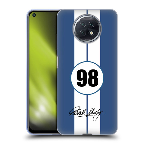 Shelby Car Graphics 1965 427 S/C Blue Soft Gel Case for Xiaomi Redmi Note 9T 5G