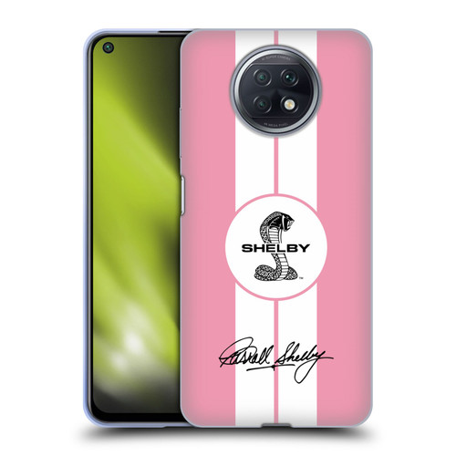 Shelby Car Graphics 1965 427 S/C Pink Soft Gel Case for Xiaomi Redmi Note 9T 5G