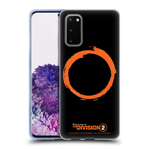 Tom Clancy's The Division 2 Logo Art Ring Soft Gel Case for Samsung Galaxy S20 / S20 5G