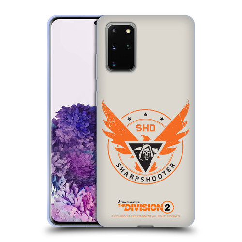 Tom Clancy's The Division 2 Logo Art Sharpshooter Soft Gel Case for Samsung Galaxy S20+ / S20+ 5G