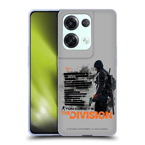 Tom Clancy's The Division Key Art Character Soft Gel Case for OPPO Reno8 Pro