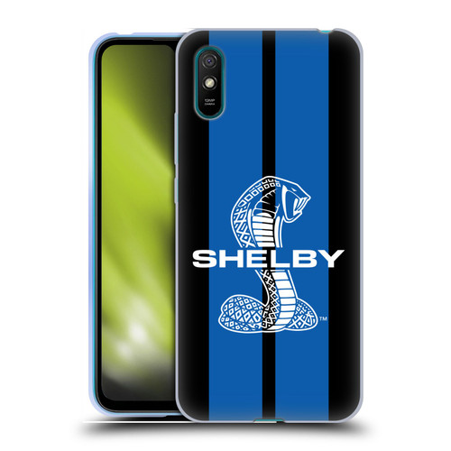 Shelby Car Graphics Blue Soft Gel Case for Xiaomi Redmi 9A / Redmi 9AT