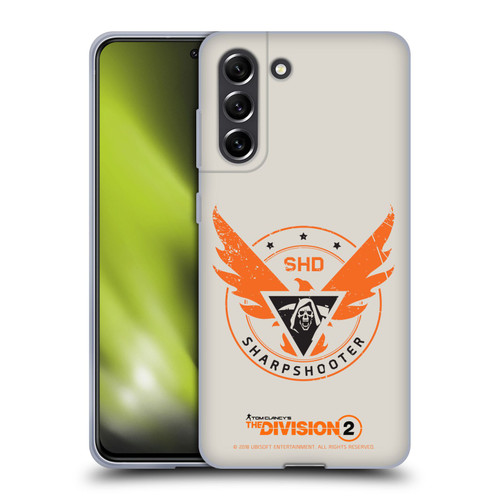 Tom Clancy's The Division 2 Logo Art Sharpshooter Soft Gel Case for Samsung Galaxy S21 FE 5G