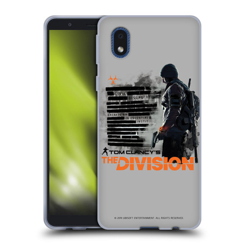 Tom Clancy's The Division Key Art Character Soft Gel Case for Samsung Galaxy A01 Core (2020)