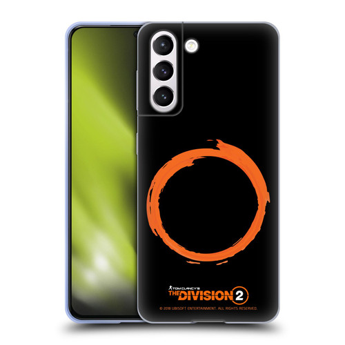 Tom Clancy's The Division 2 Logo Art Ring Soft Gel Case for Samsung Galaxy S21 5G