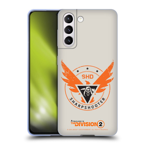 Tom Clancy's The Division 2 Logo Art Sharpshooter Soft Gel Case for Samsung Galaxy S21 5G