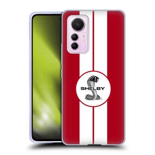 Shelby Car Graphics 1965 427 S/C Red Soft Gel Case for Xiaomi 12 Lite