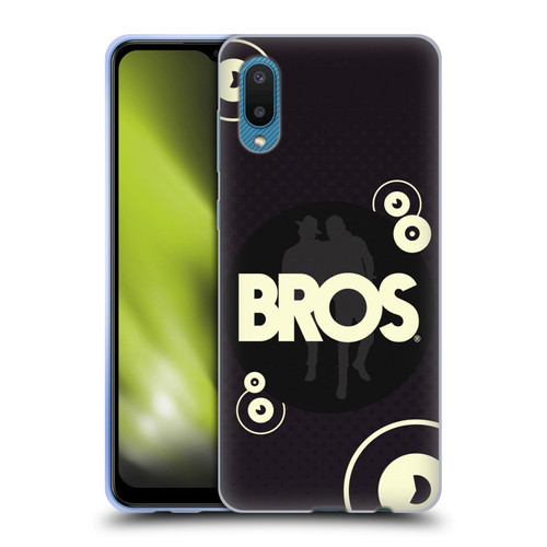 BROS Logo Art Retro Soft Gel Case for Samsung Galaxy A02/M02 (2021)