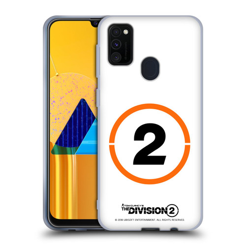 Tom Clancy's The Division 2 Logo Art Ring 2 Soft Gel Case for Samsung Galaxy M30s (2019)/M21 (2020)