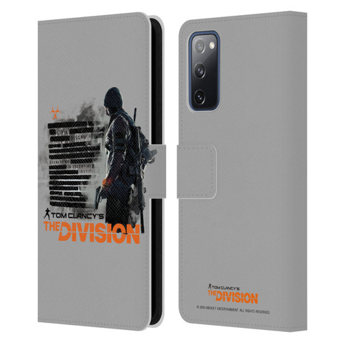 Tom Clancy's The Division Key Art Character Leather Book Wallet Case Cover For Samsung Galaxy S20 FE / 5G