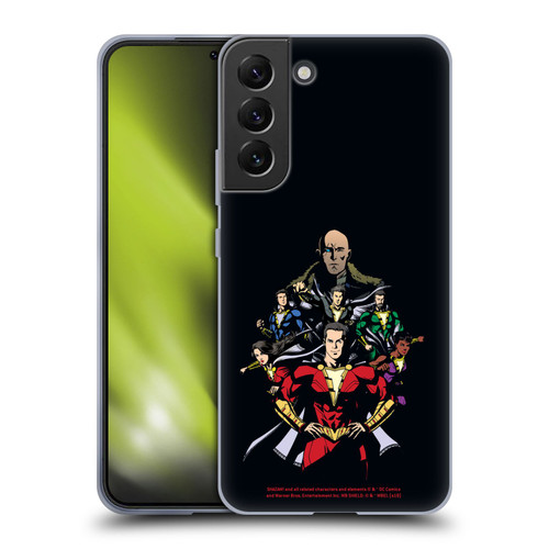 Shazam! 2019 Movie Character Art Family and Sivanna Soft Gel Case for Samsung Galaxy S22+ 5G