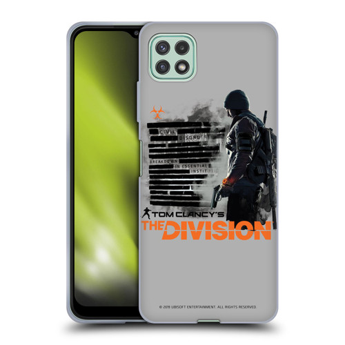 Tom Clancy's The Division Key Art Character Soft Gel Case for Samsung Galaxy A22 5G / F42 5G (2021)