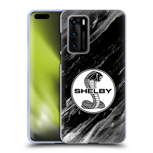 Shelby Logos Marble Soft Gel Case for Huawei P40 5G